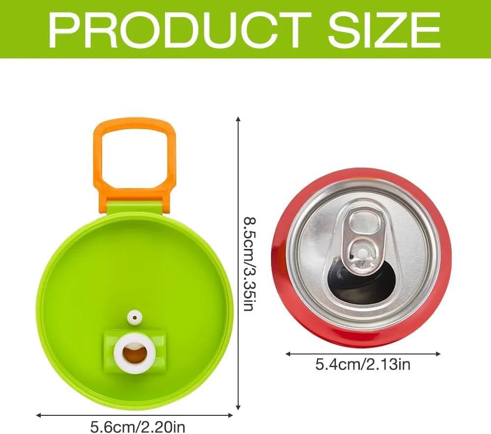 4PCS Silicone Cane Cap with Straw